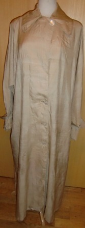 xxM418M Raw silk drivingcoat  New York Label